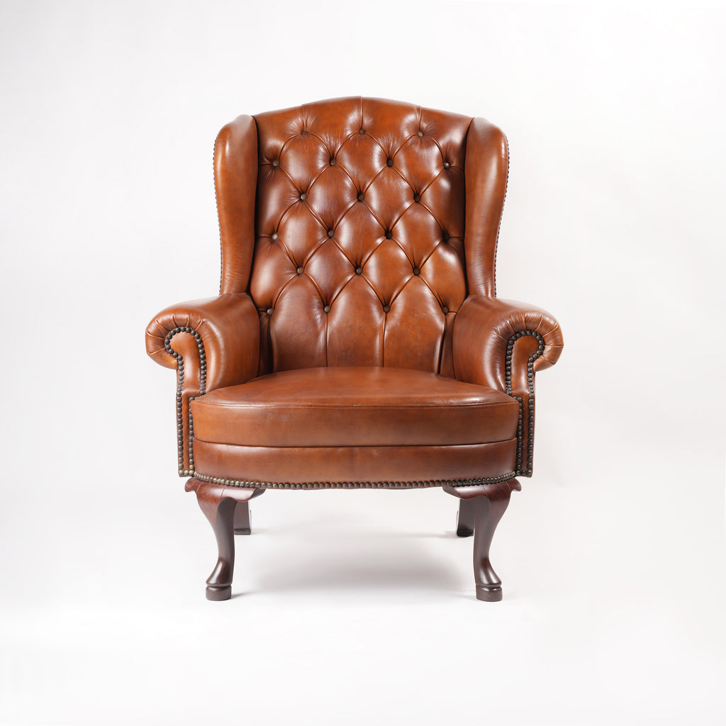 LHCR Wing Chair & Stool
