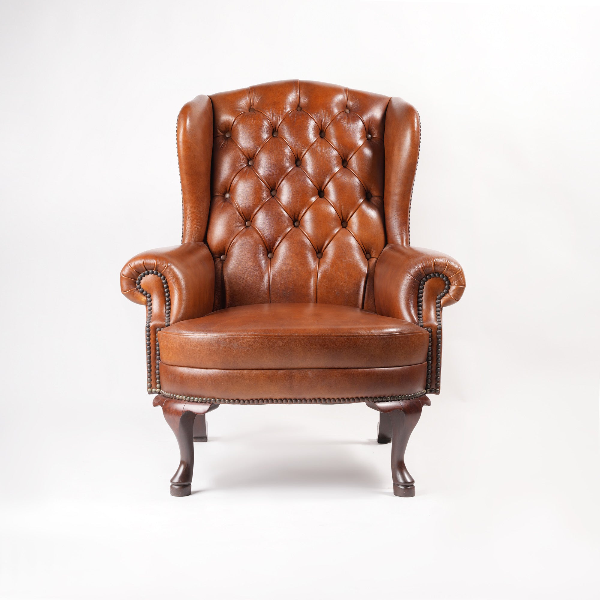 LHCR Wing Chair & Stool