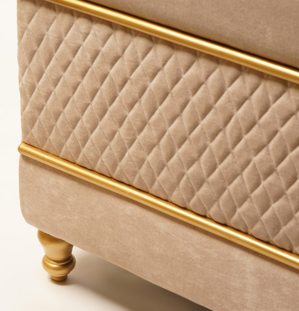 Bradford Sofa quilted side detail