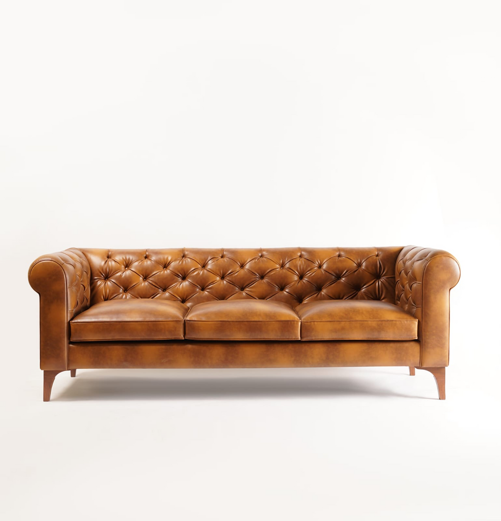 CF-11 Chesterfield Sofa front view