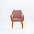 Harlow 3 Dining Chair - terracotta rear view