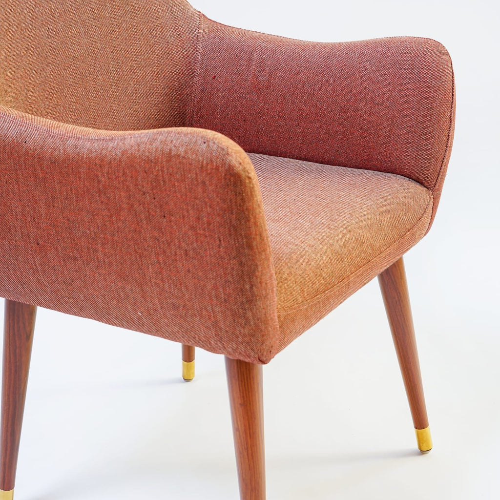 Harlow 3 Dining Chair - cream front close-up