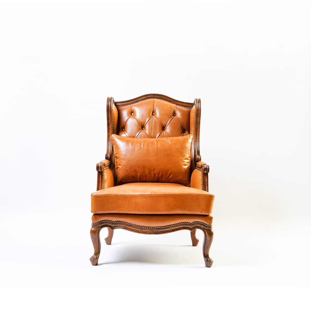 JR Wing Chair front view