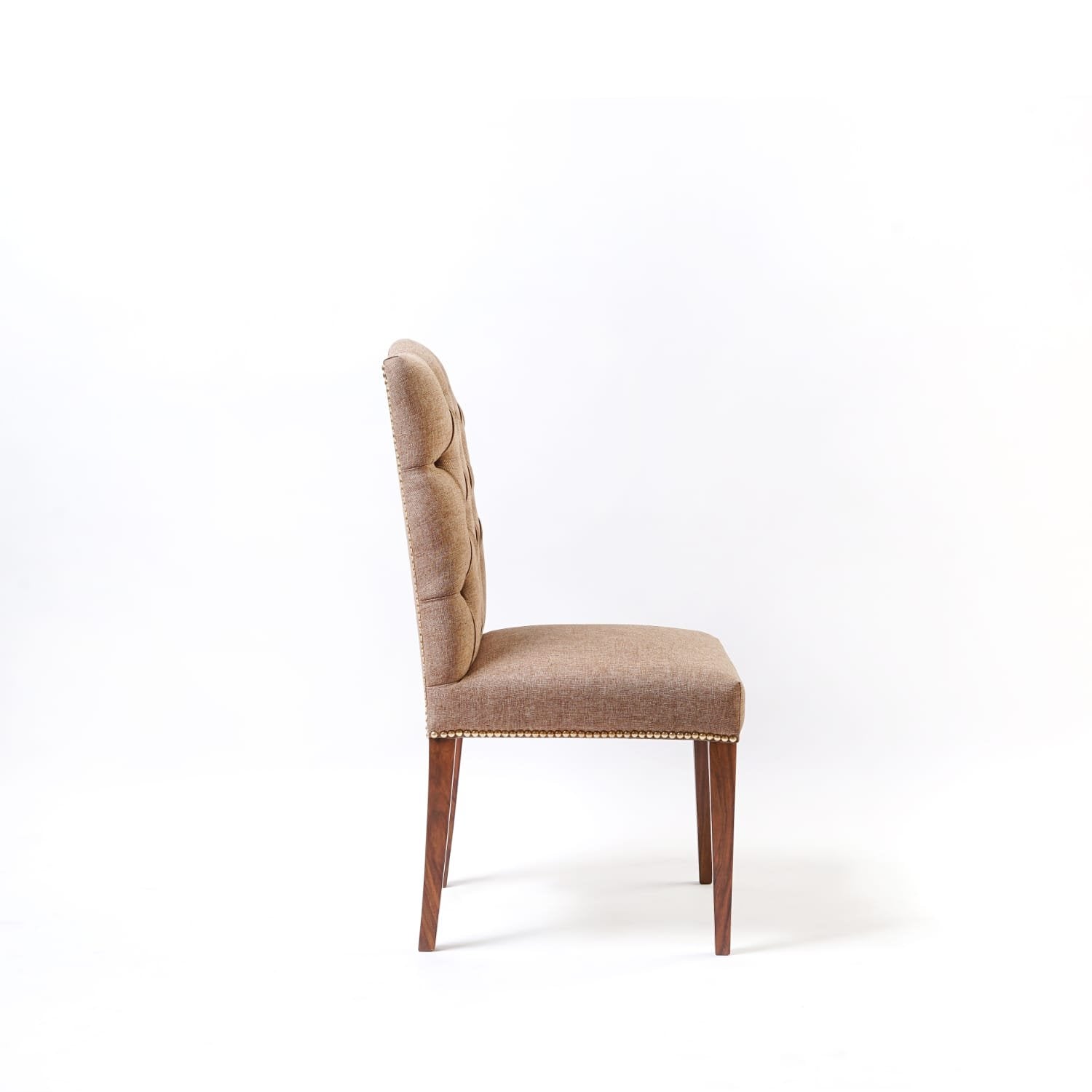 Lima Dinning Chair - tufted back fabric close-up