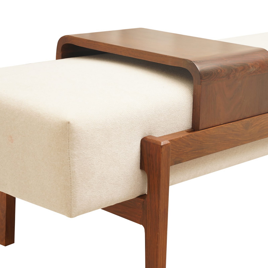 Mathias Settee tray detail