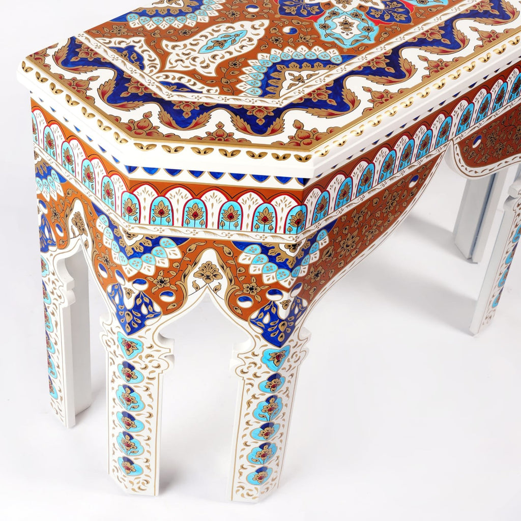 Mehrab Naqashi Console - detail close-up