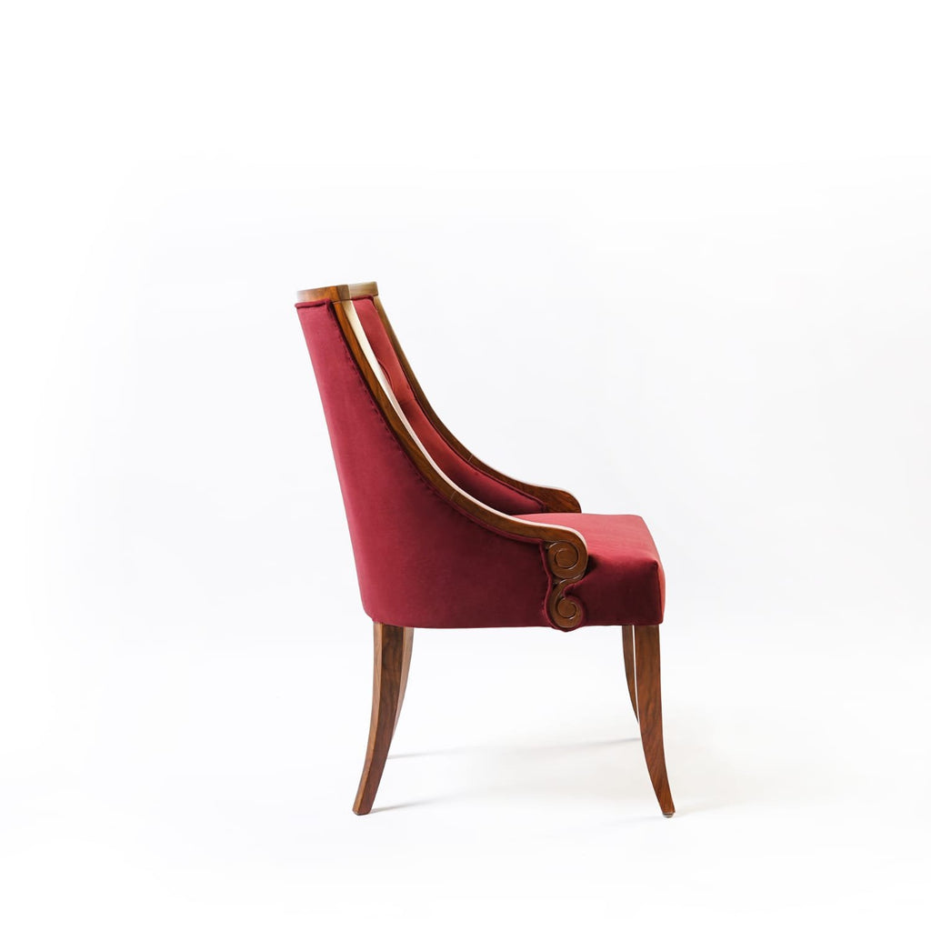 Sullivan Chair - tufted back close-up